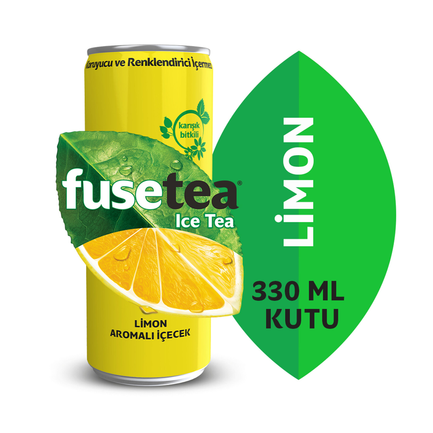 Fusetea Limon Aromalı Kutu 330 ML